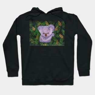 Baby Koala and Leaves Hoodie